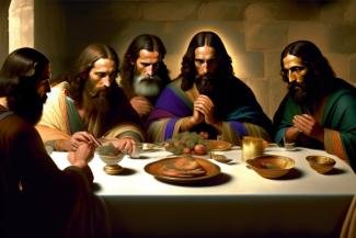 La última cena de Jesús