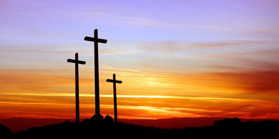 Las cruces en el Gólgota